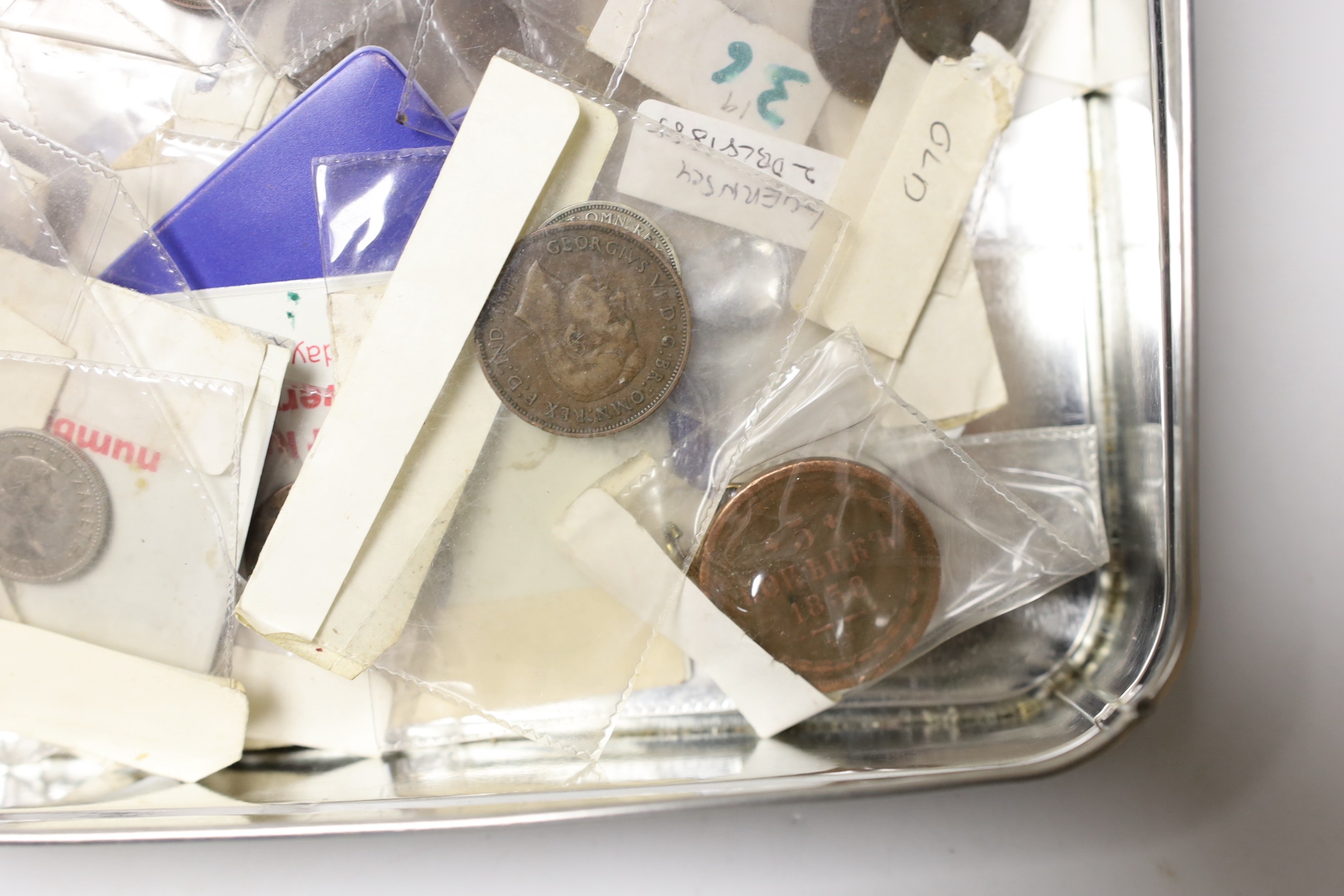 A group of assorted World coins and commemorative medals, 18th-20th century